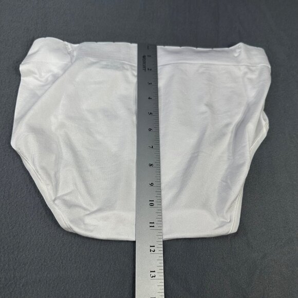 Vanity Fair Women's Size XL 8 Panty Brief No Show No Pinch White New With Tags - Picture 9 of 9